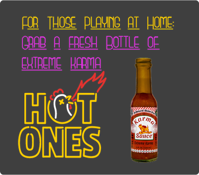 Extreme Karma Sauce® Enters lineup of Hot Ones