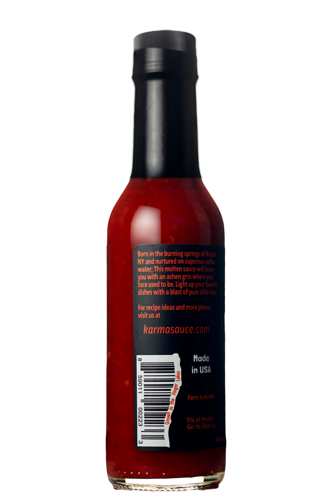 Ashes 2 Ashes hot sauce by Karma Sauce Company LLC