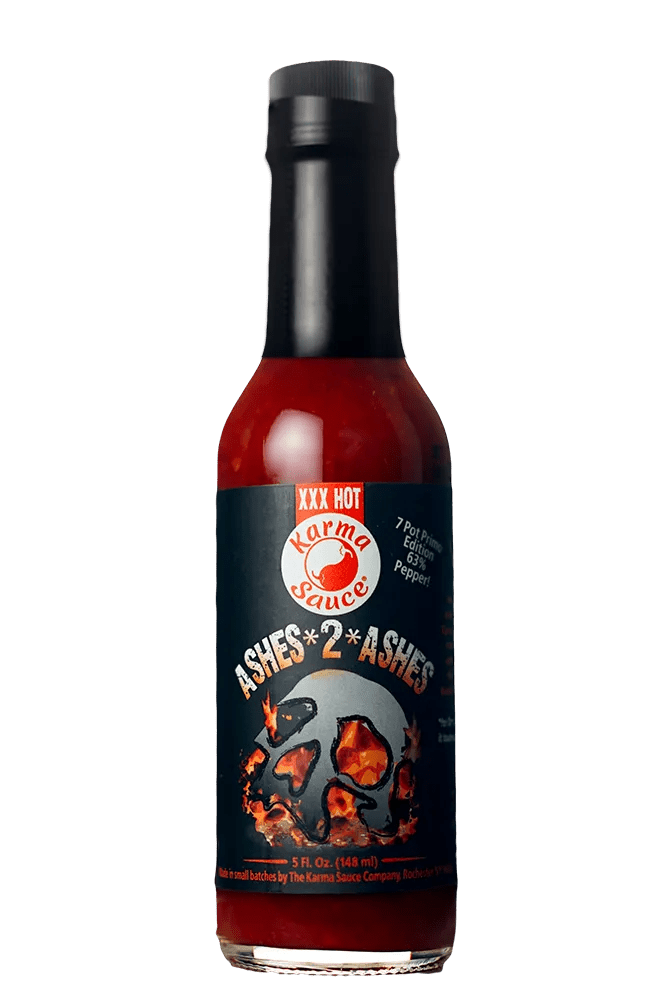 Ashes 2 Ashes hot sauce by Karma Sauce Company LLC