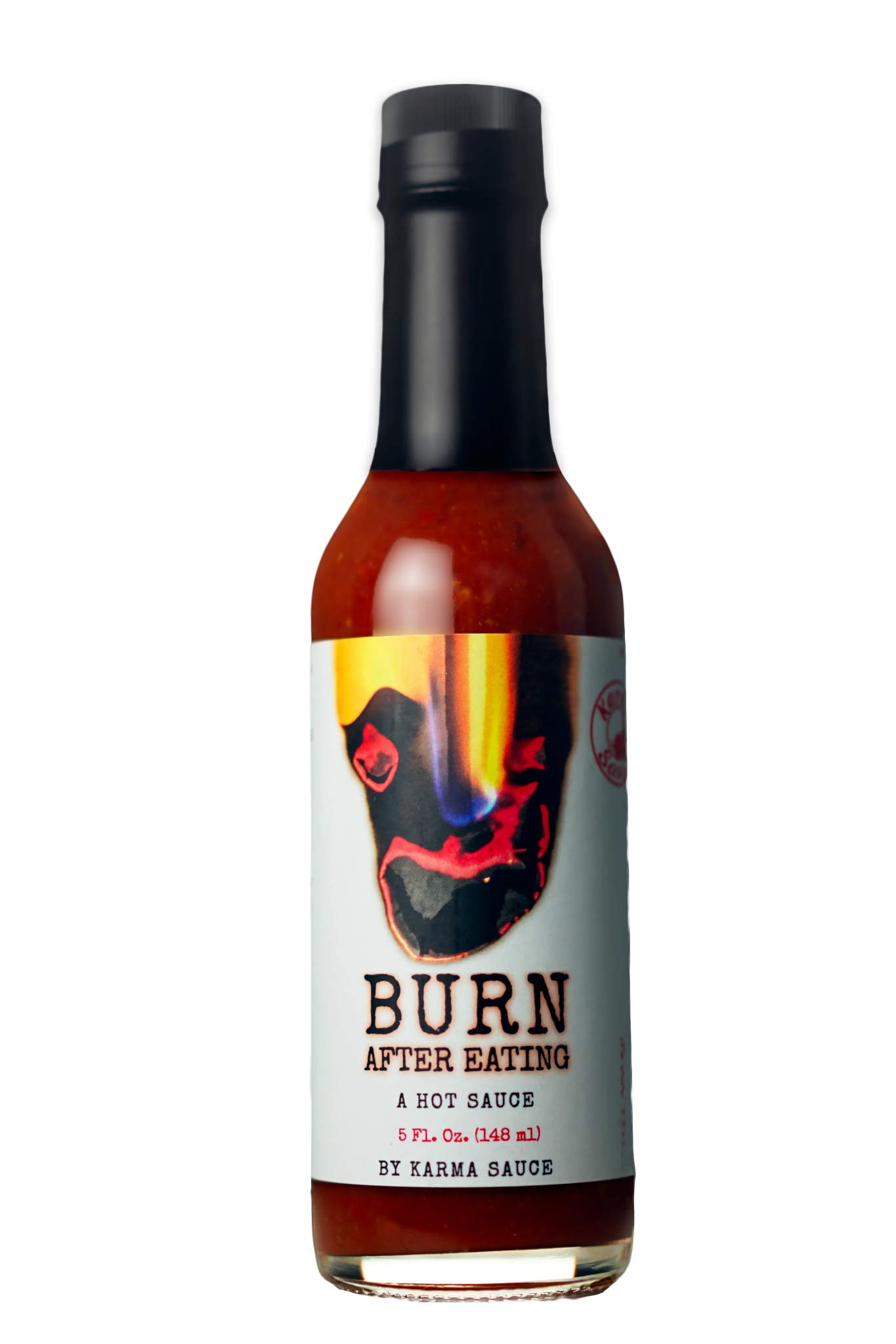 Burn After Eating hot sauce by Karma Sauce Company LLC