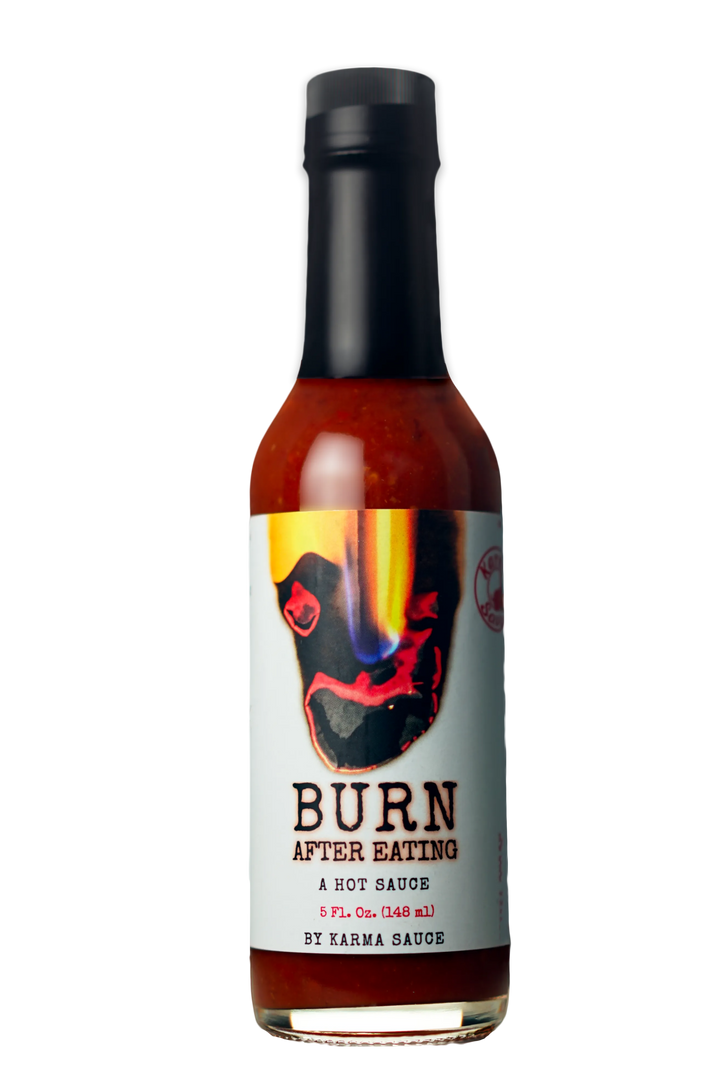 Burn After Eating hot sauce by Karma Sauce Company LLC