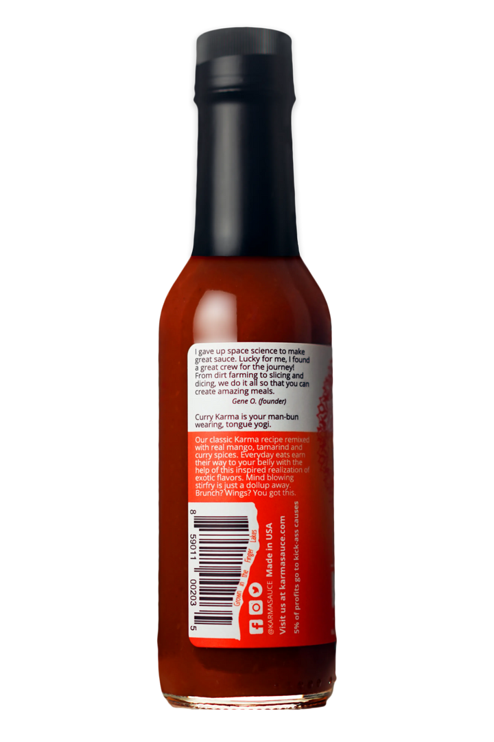 Curry Karma Sauce hot sauce by Karma Sauce Company LLC