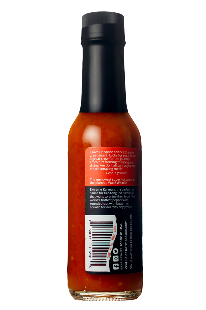 Extreme Karma Sauce hot sauce by Karma Sauce Company LLC