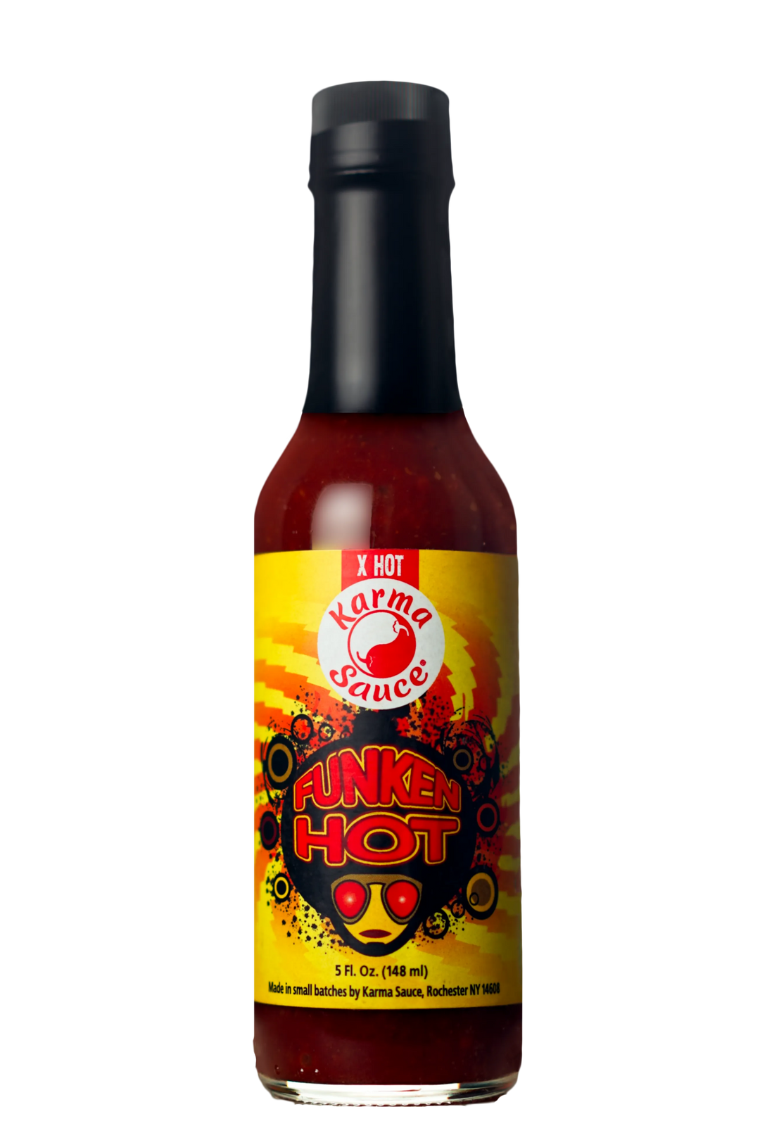 Funken Hot hot sauce by Karma Sauce Company LLC