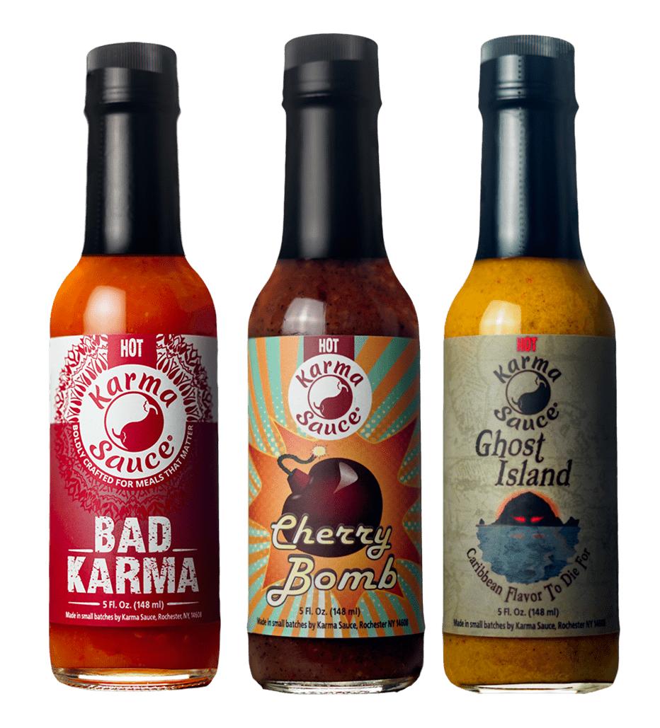 Harder Kit hot sauce by Karma Sauce Company LLC