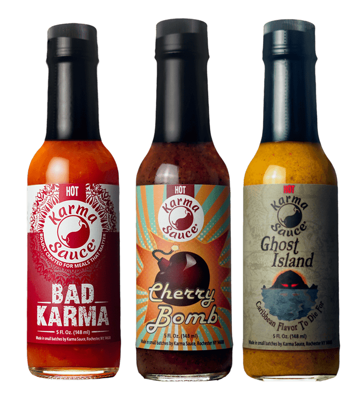 Harder Kit hot sauce by Karma Sauce Company LLC