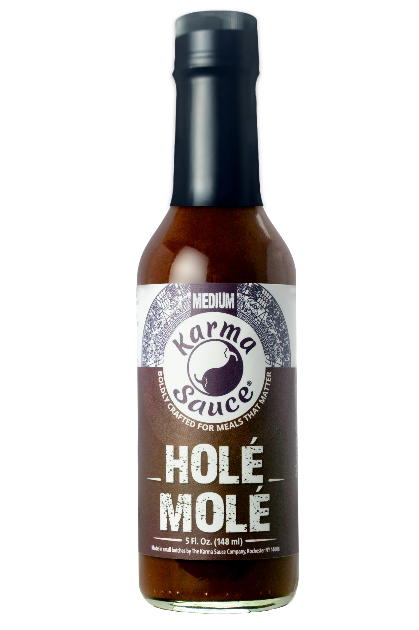 Hole Mole hot sauce by Karma Sauce Company LLC
