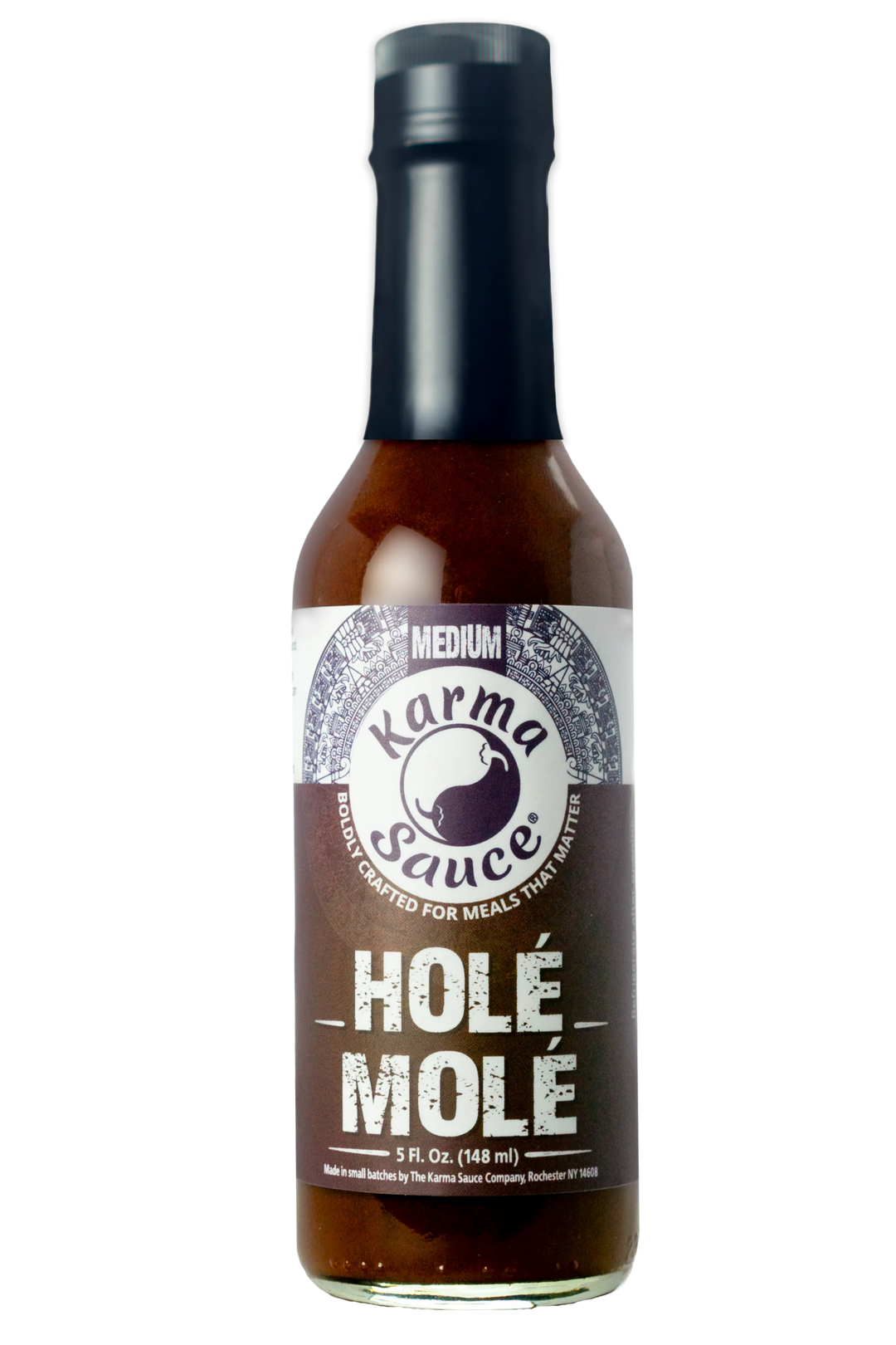 Hole Mole hot sauce by Karma Sauce Company LLC