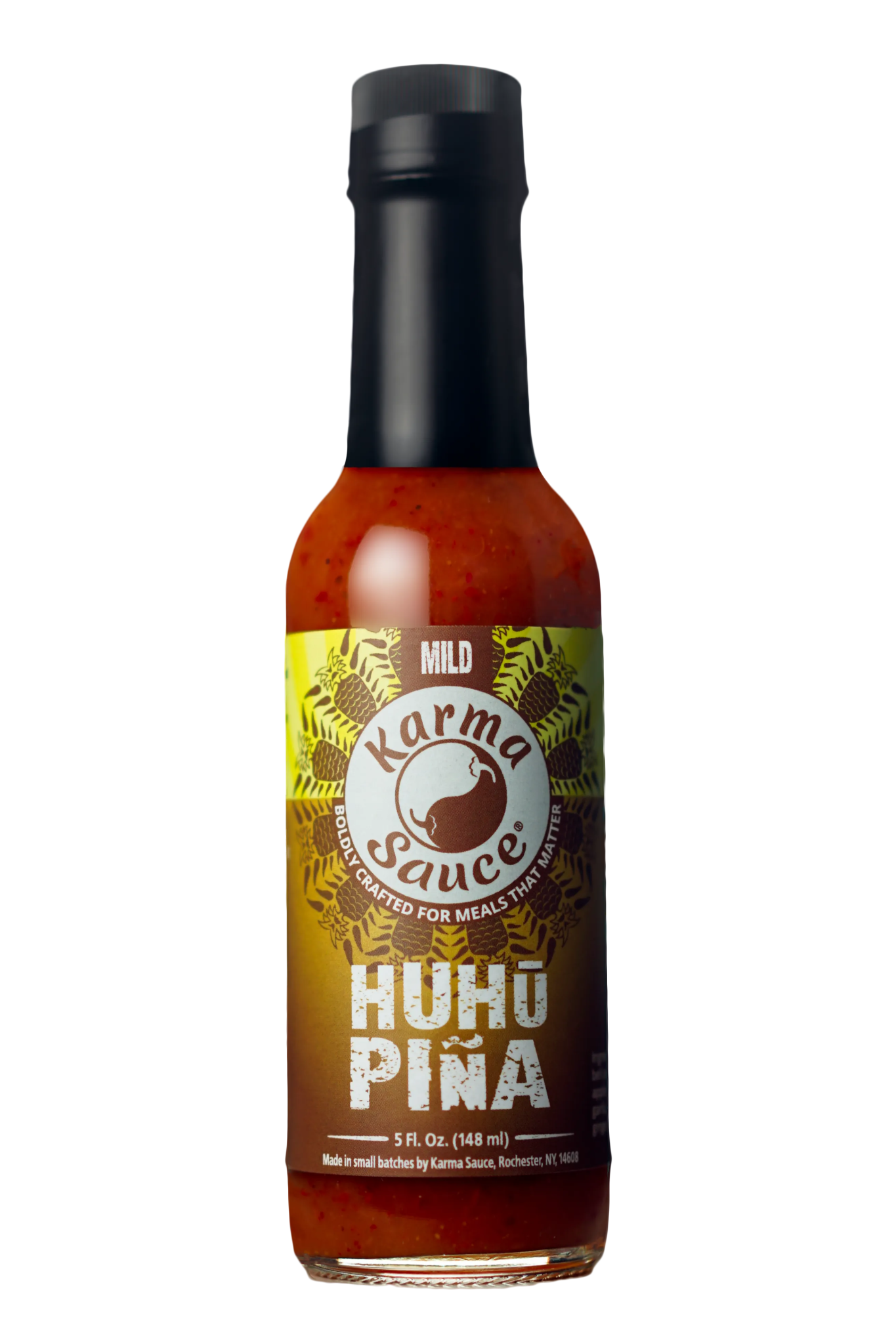 Huhu Pina hot sauce by Karma Sauce Company LLC