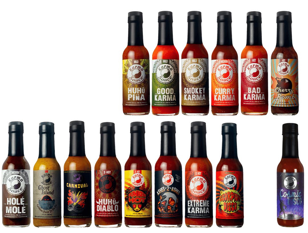 The Gauntlet hot sauce by Karma Sauce Company LLC