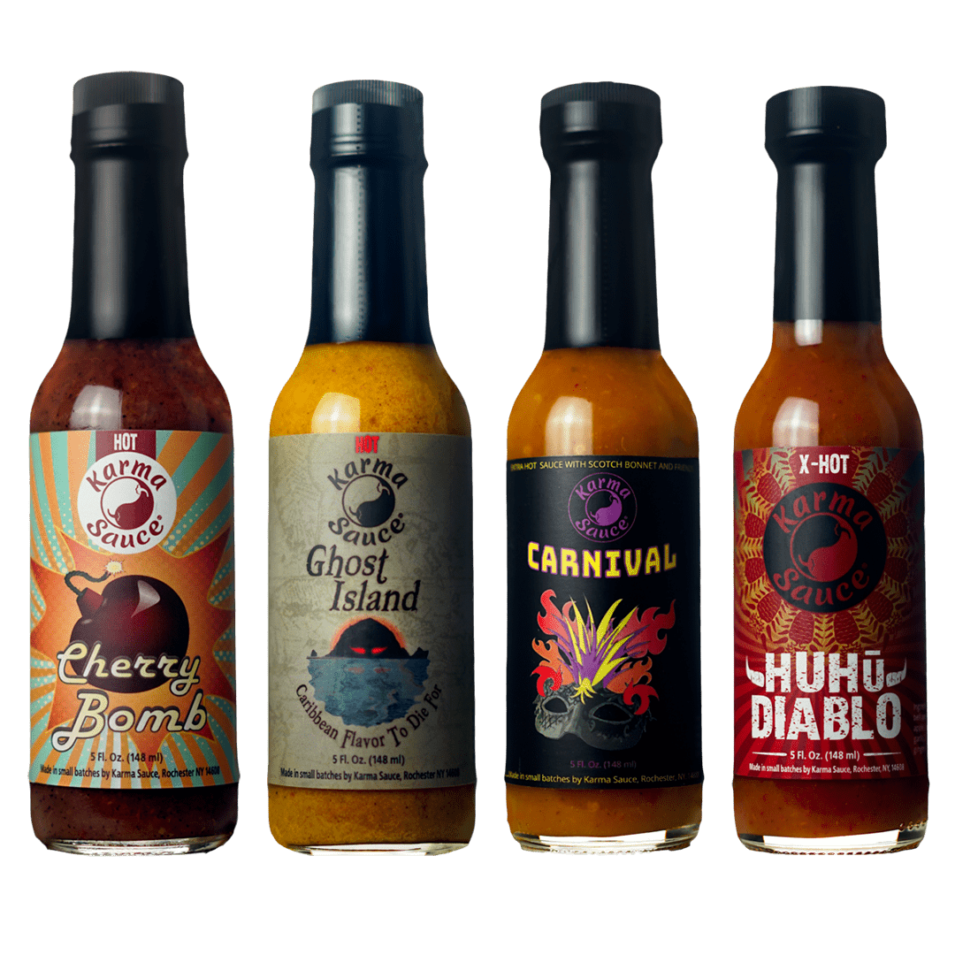 Harder Kit hot sauce by Karma Sauce Company LLC