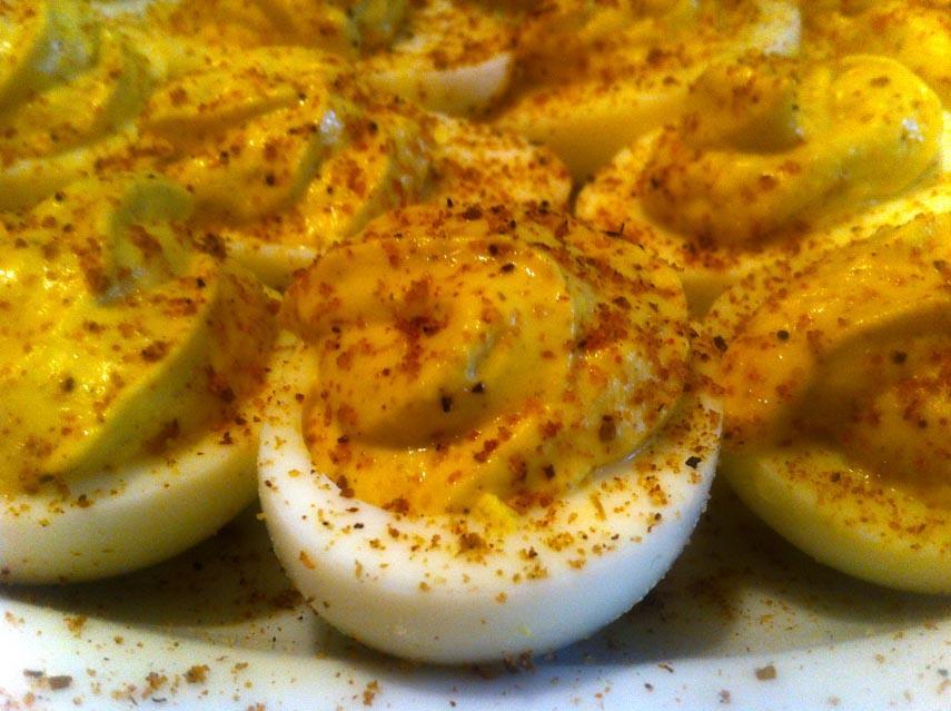 Bad Karma Deviled Eggs