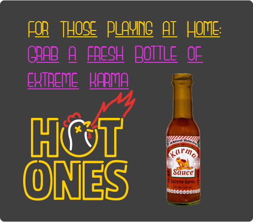 Extreme Karma Sauce® Enters lineup of Hot Ones