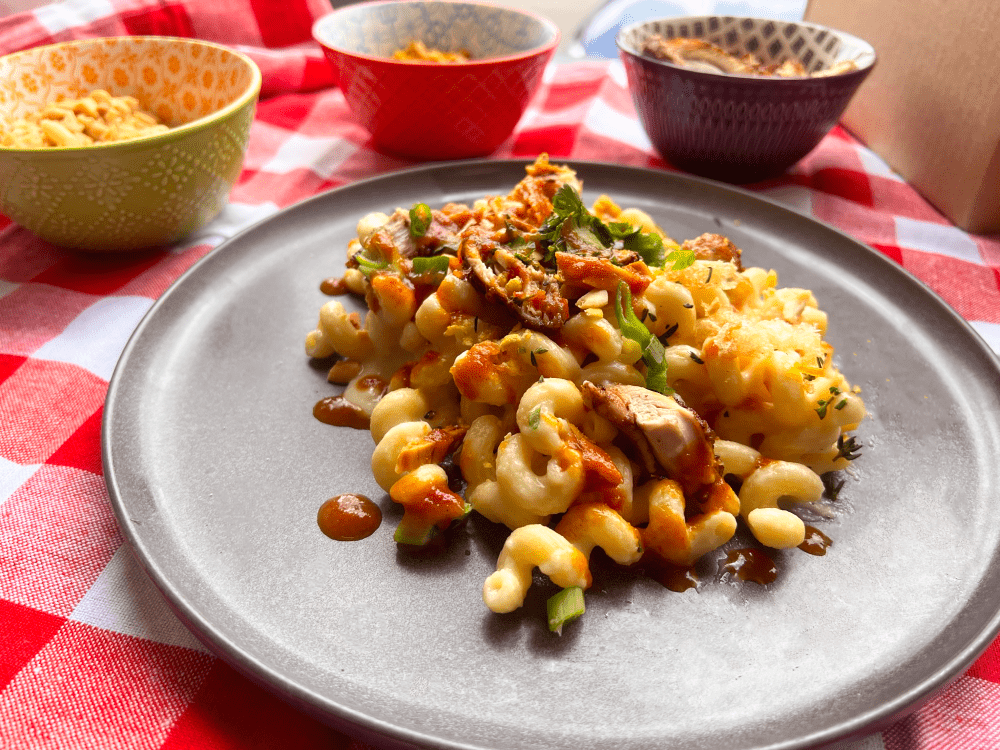 Ghost Pepper Mac and Cheese - Karma Sauce Company LLC