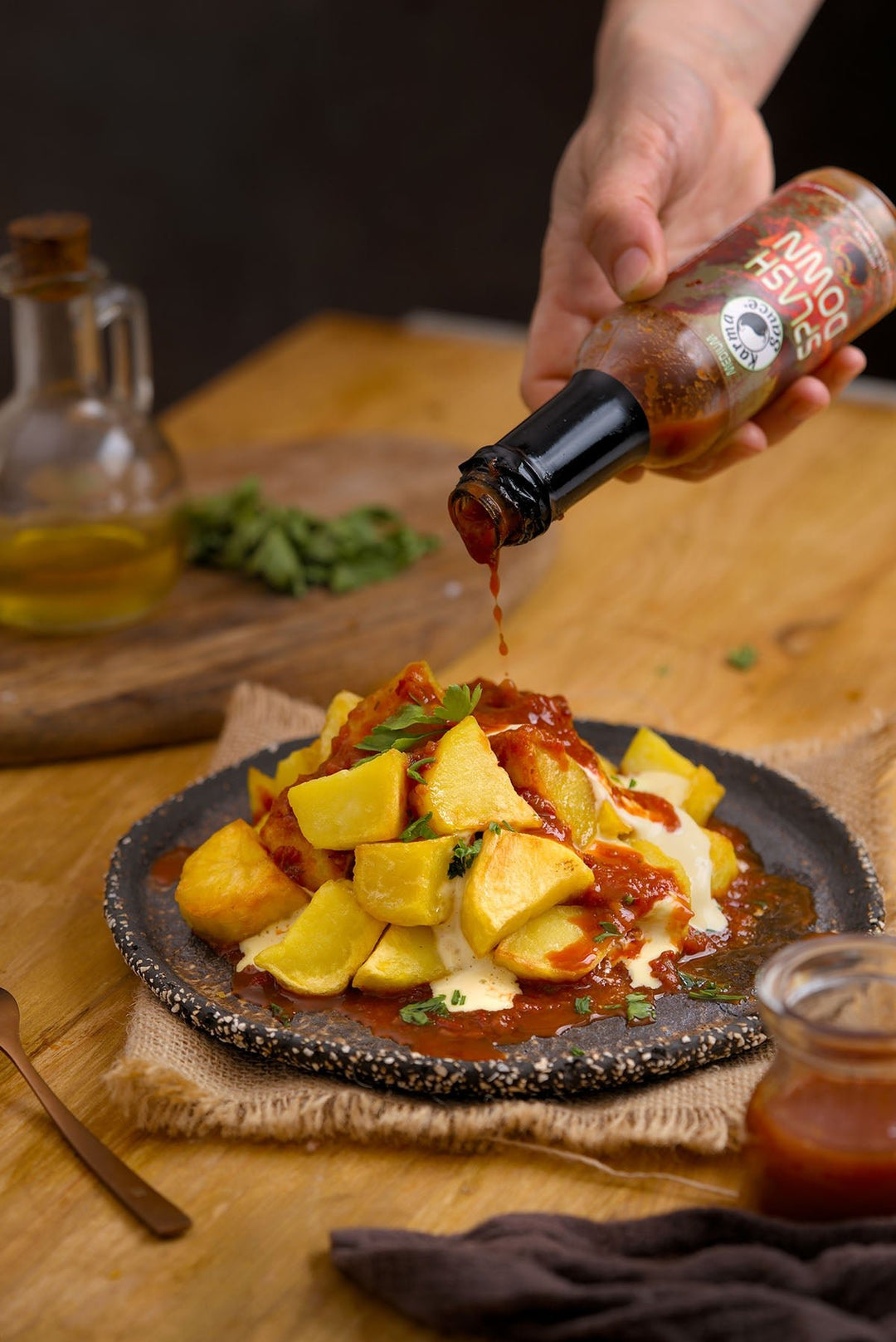 Splash Down Patatas Bravas - Karma Sauce Company LLC