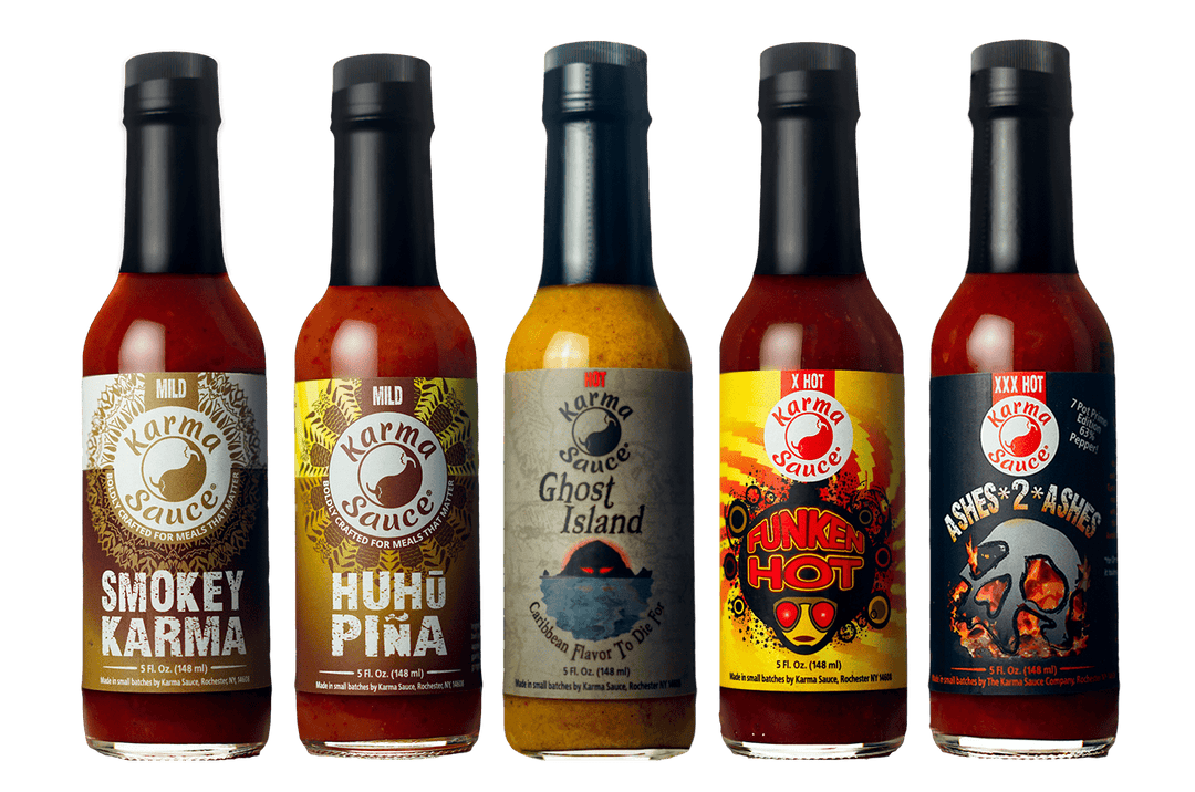 2023 Golden Chile Kit hot sauce by Karma Sauce Company LLC