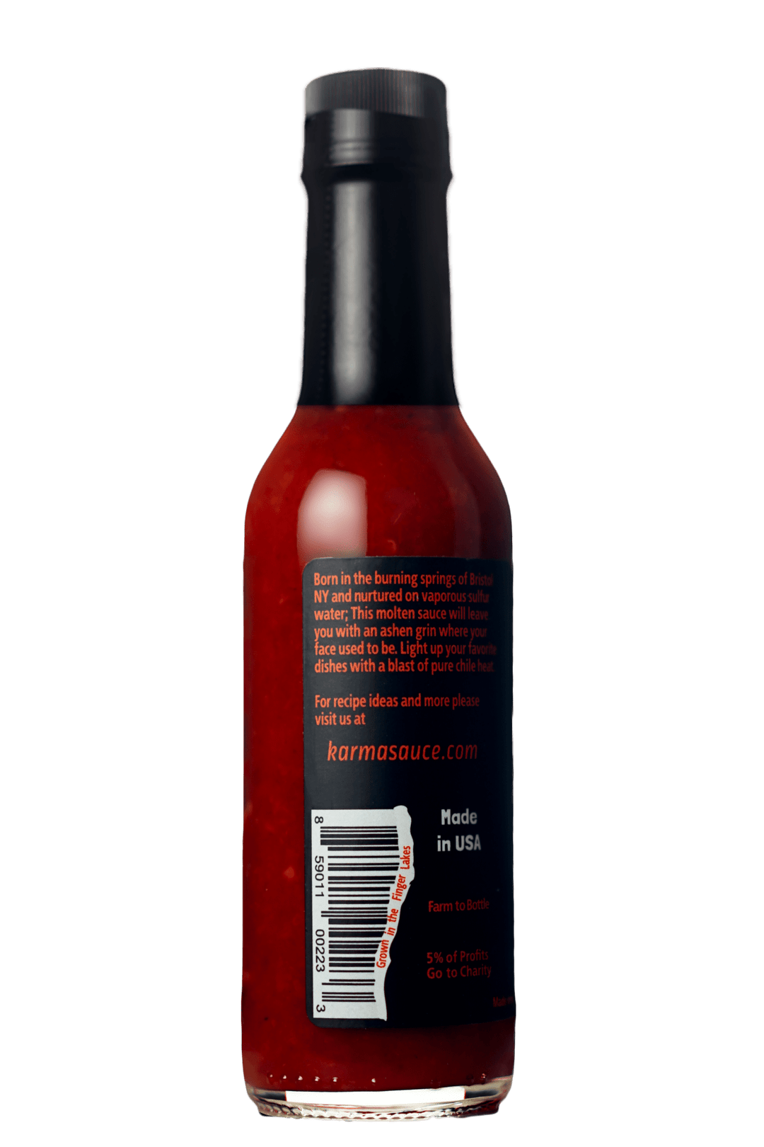 Ashes 2 Ashes hot sauce by Karma Sauce Company LLC