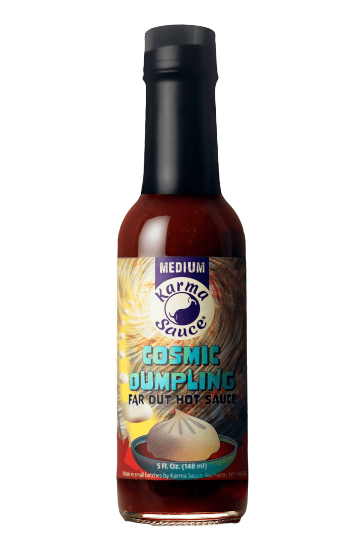 Cosmic Dumpling hot sauce by Karma Sauce Company LLC