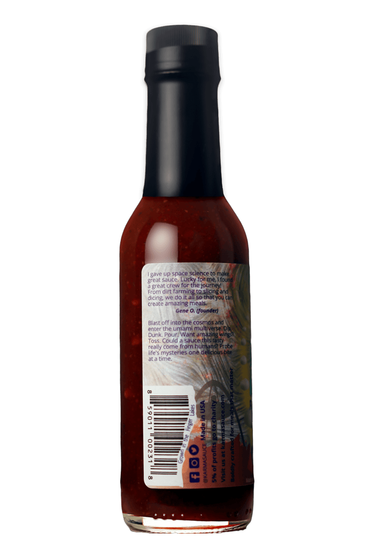 Cosmic Dumpling hot sauce by Karma Sauce Company LLC