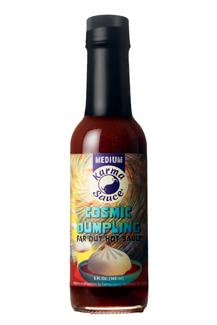 Cosmic Dumpling hot sauce by Karma Sauce Company LLC