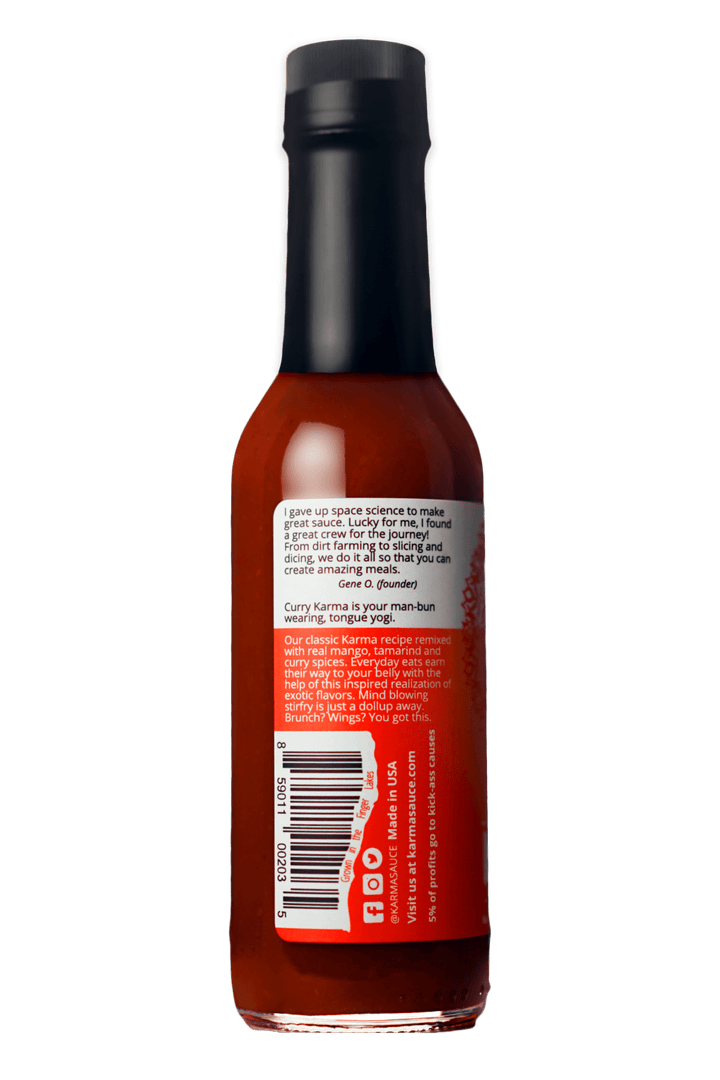 Curry Karma Sauce hot sauce by Karma Sauce Company LLC