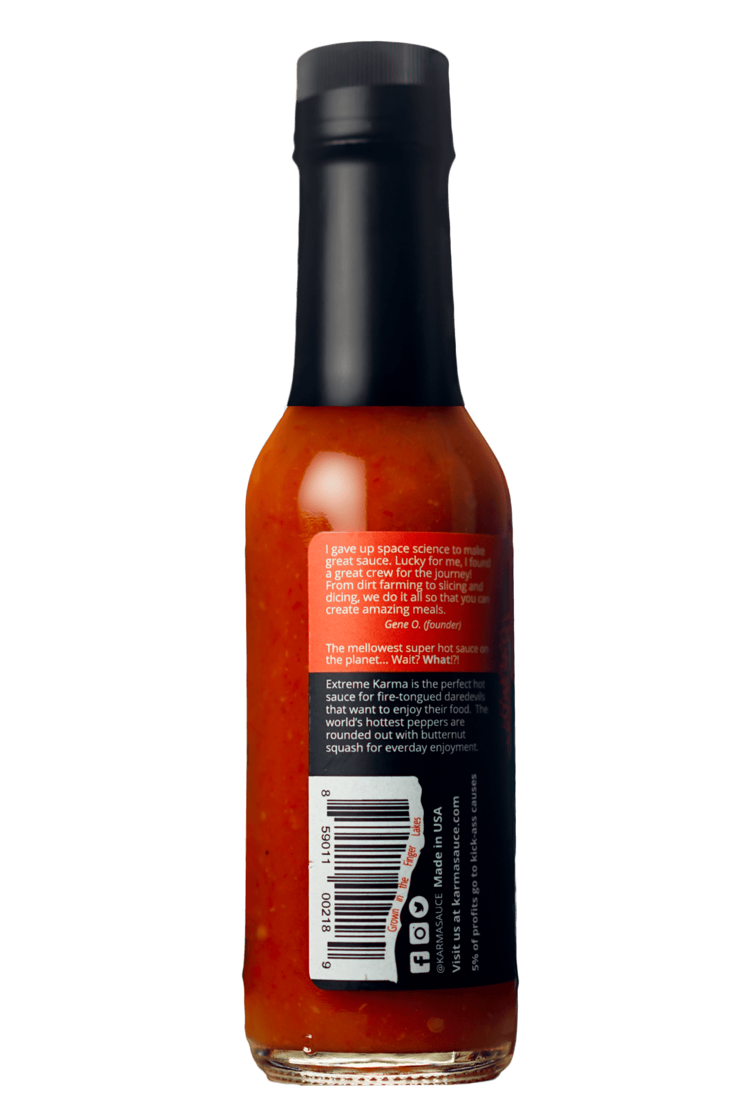 Extreme Karma Sauce hot sauce by Karma Sauce Company LLC
