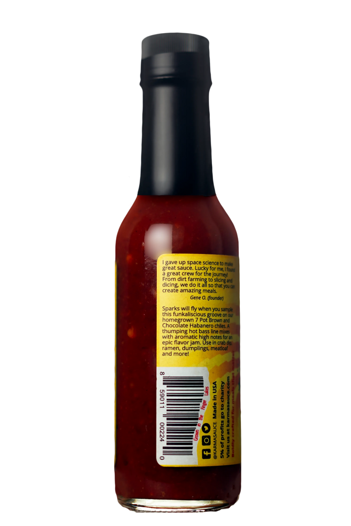 Funken Hot hot sauce by Karma Sauce Company LLC