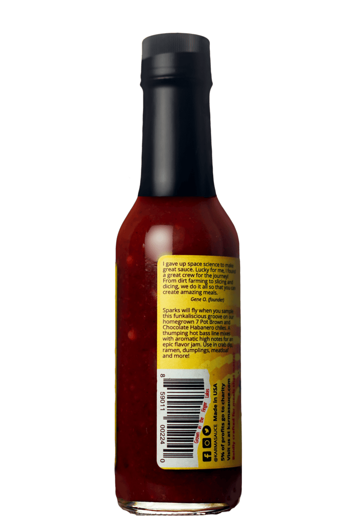 Funken Hot hot sauce by Karma Sauce Company LLC