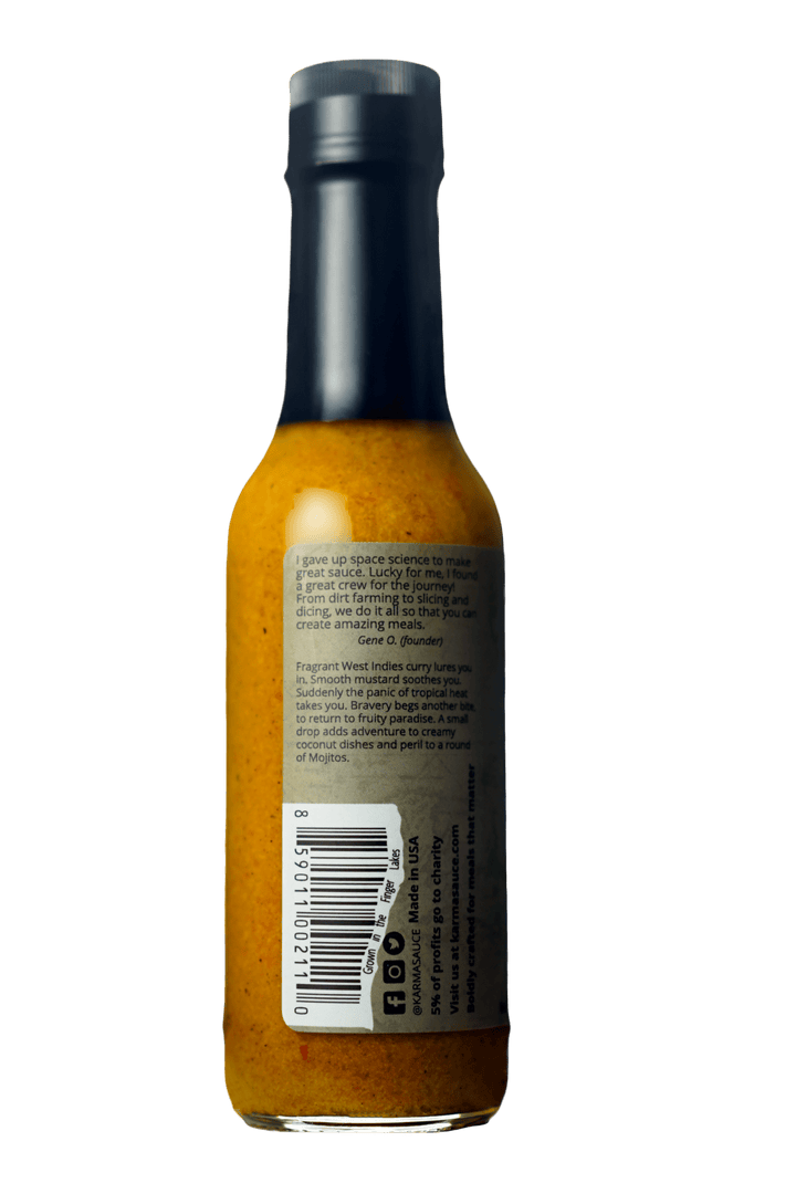 Ghost Island hot sauce by Karma Sauce Company LLC