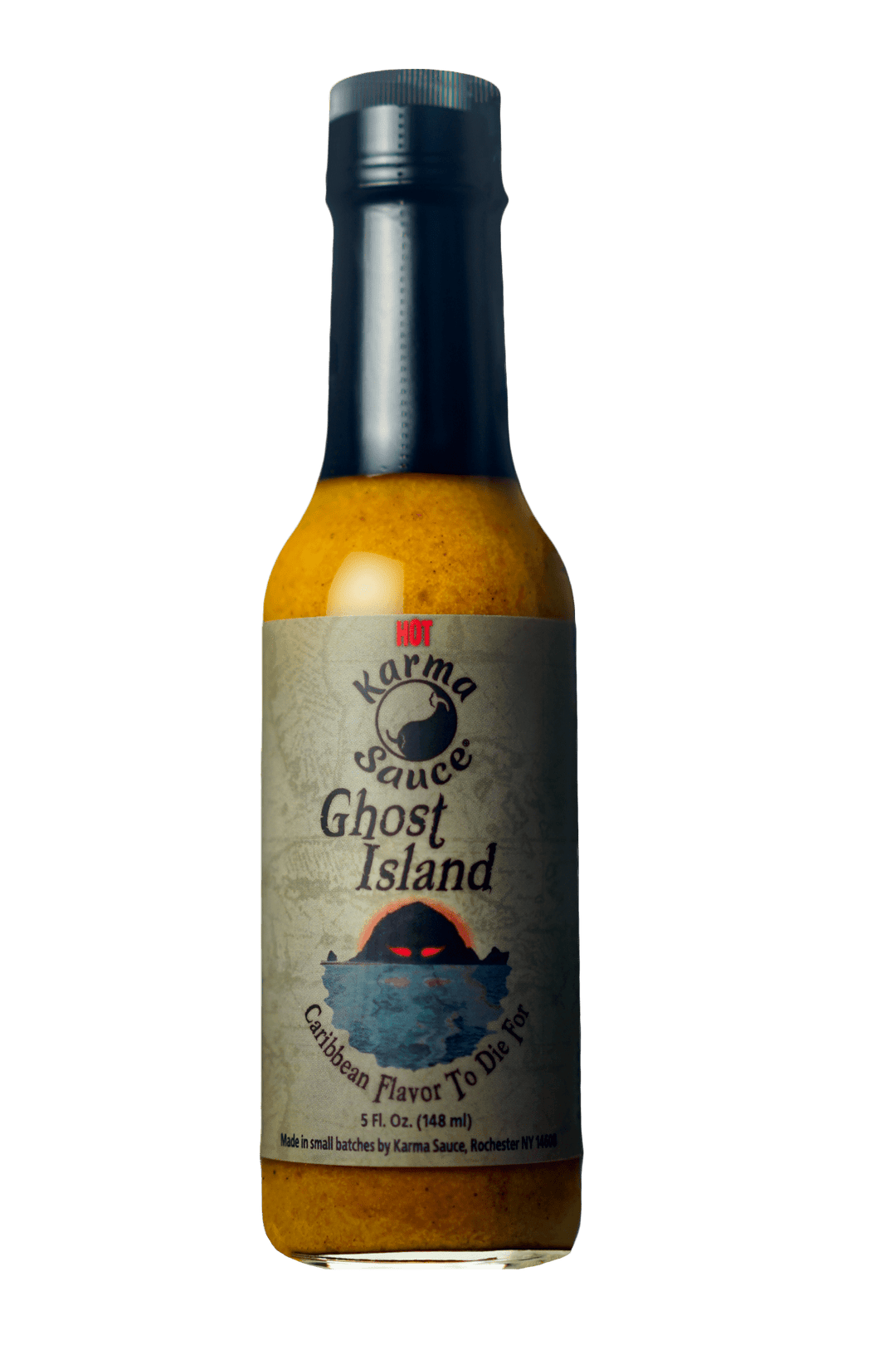 Ghost Island hot sauce by Karma Sauce Company LLC