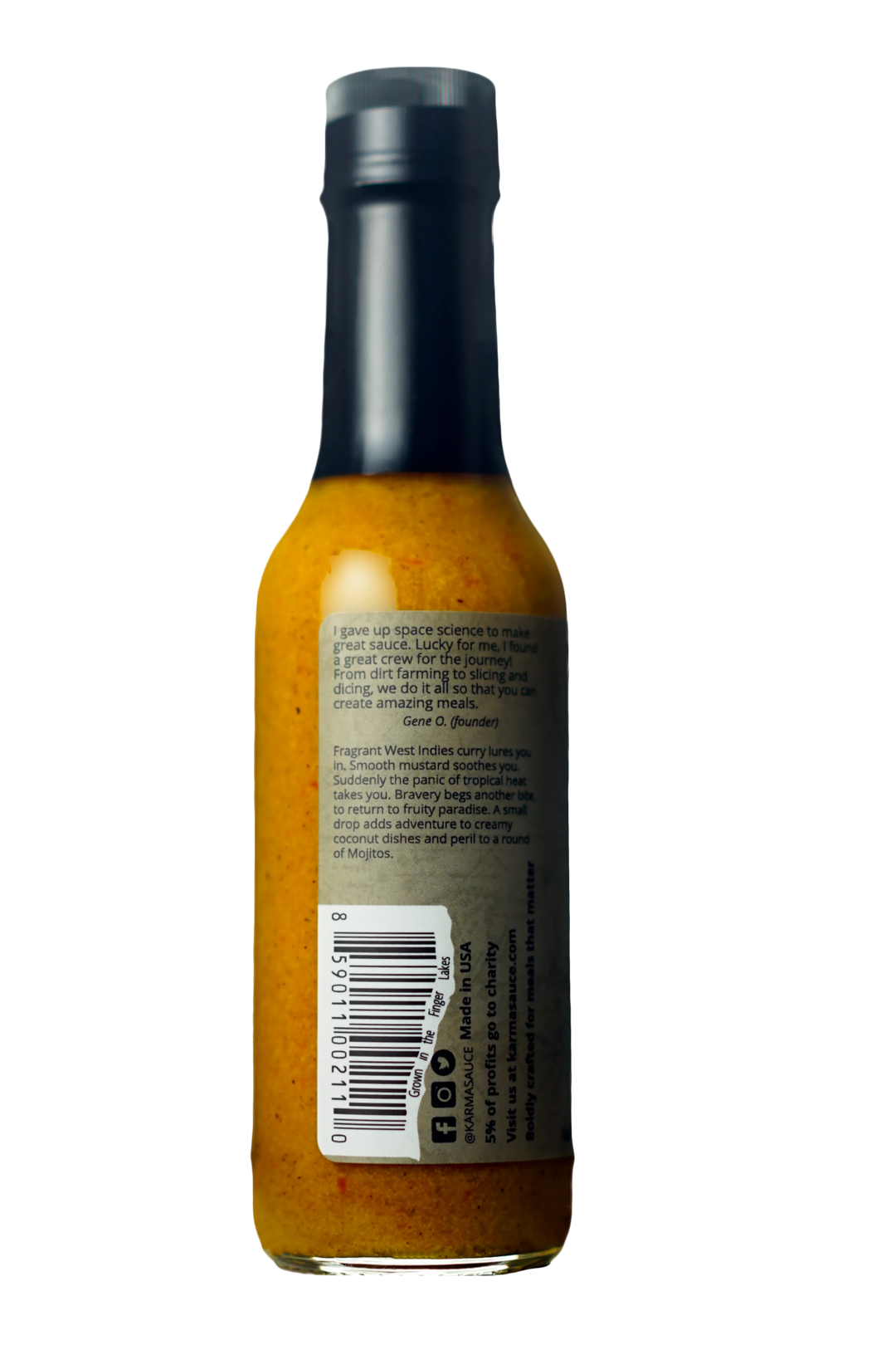 Ghost Island hot sauce by Karma Sauce Company LLC