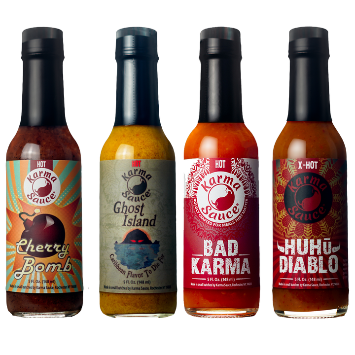 Harder Kit hot sauce by Karma Sauce Company LLC