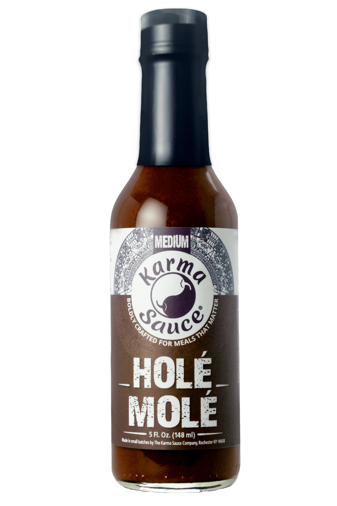 Hole Mole hot sauce by Karma Sauce Company LLC