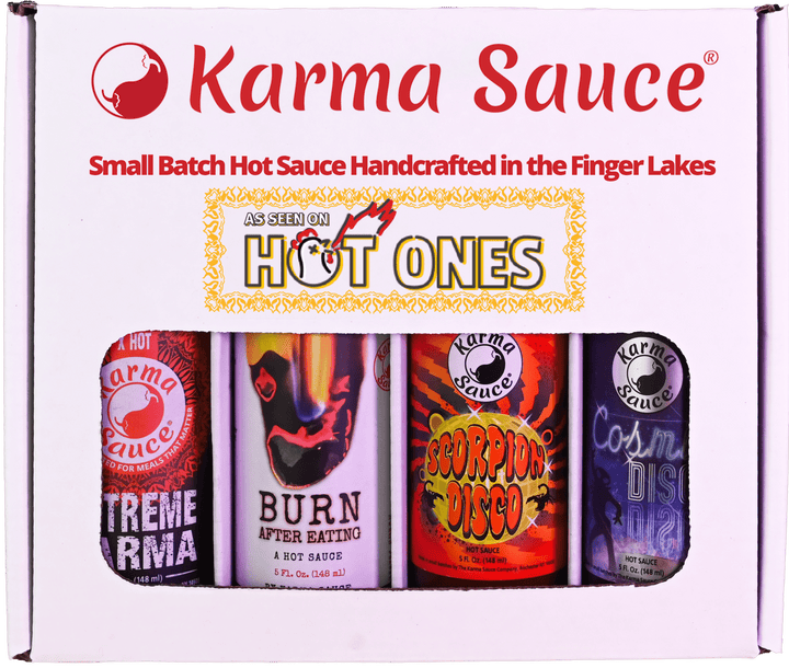 Hot Ones Heavyweight Kit hot sauce by Karma Sauce Company LLC