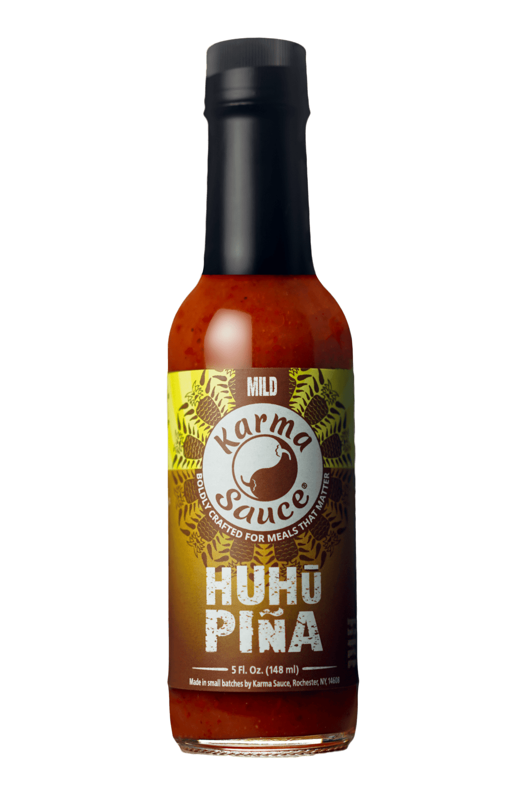 Huhu Pina hot sauce by Karma Sauce Company LLC