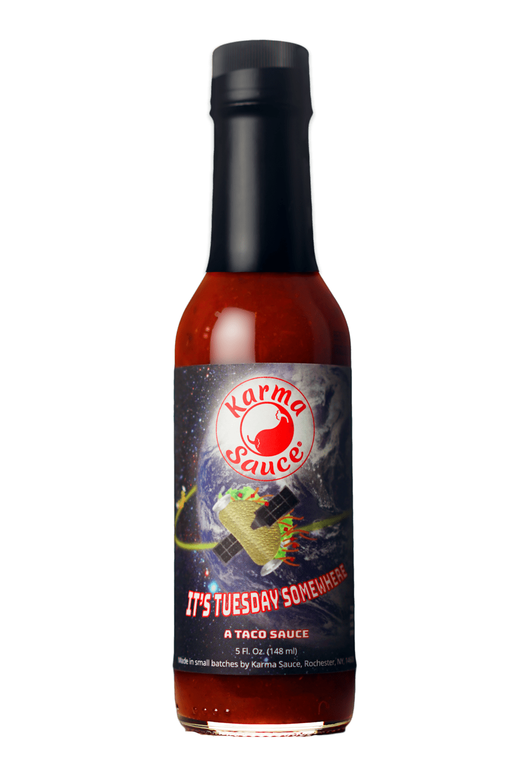 It's Tuesday Somewhere hot sauce by Karma Sauce Company LLC