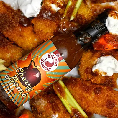 Karma Sauce on food