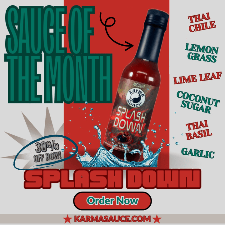 Splash Down hot sauce by Karma Sauce Company LLC