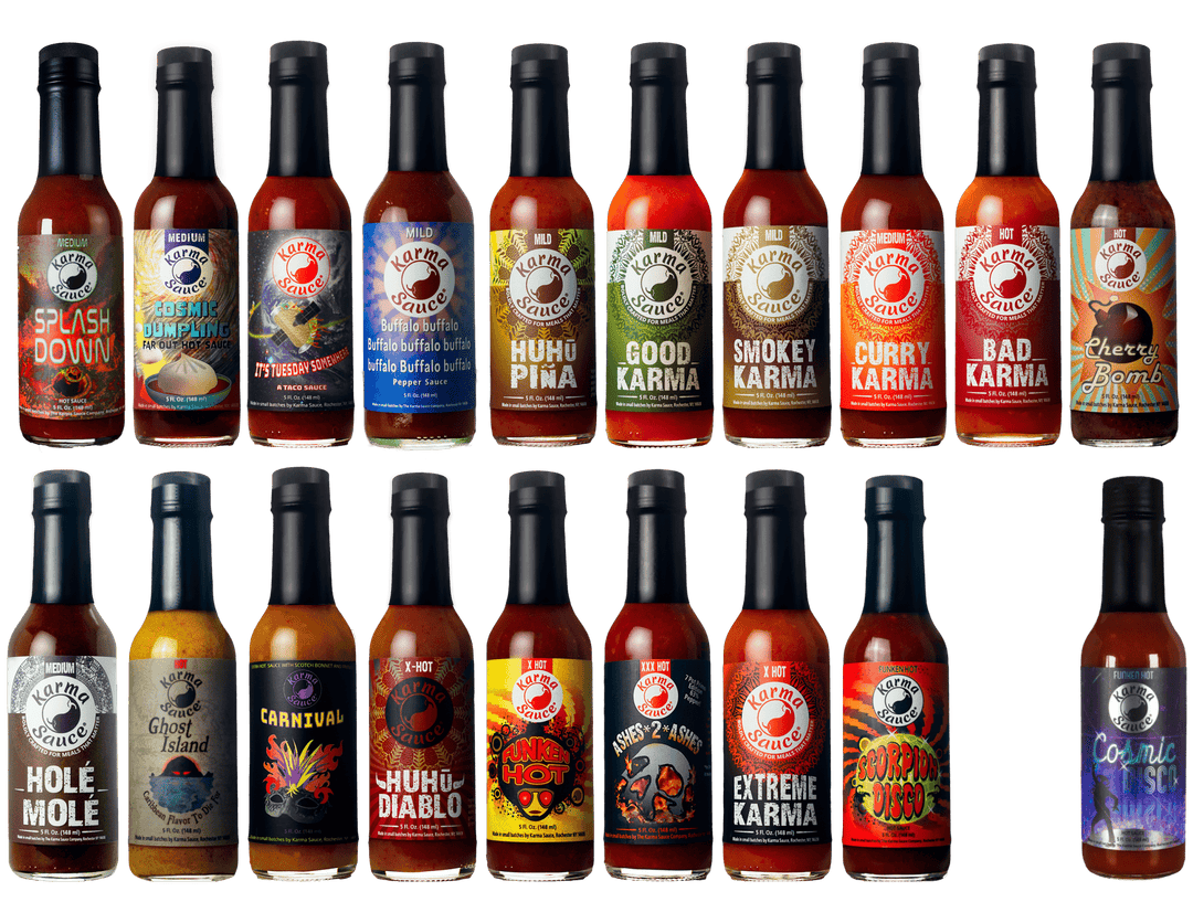 The Gauntlet hot sauce by Karma Sauce Company LLC