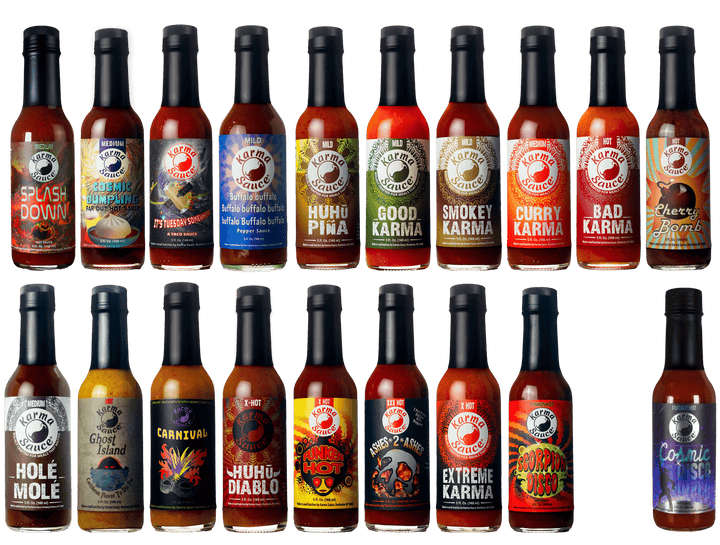 The Gauntlet hot sauce by Karma Sauce Company LLC