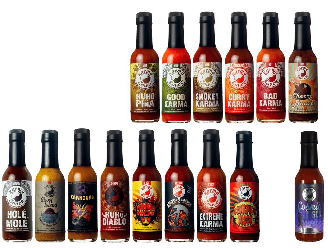 The Gauntlet hot sauce by Karma Sauce Company LLC