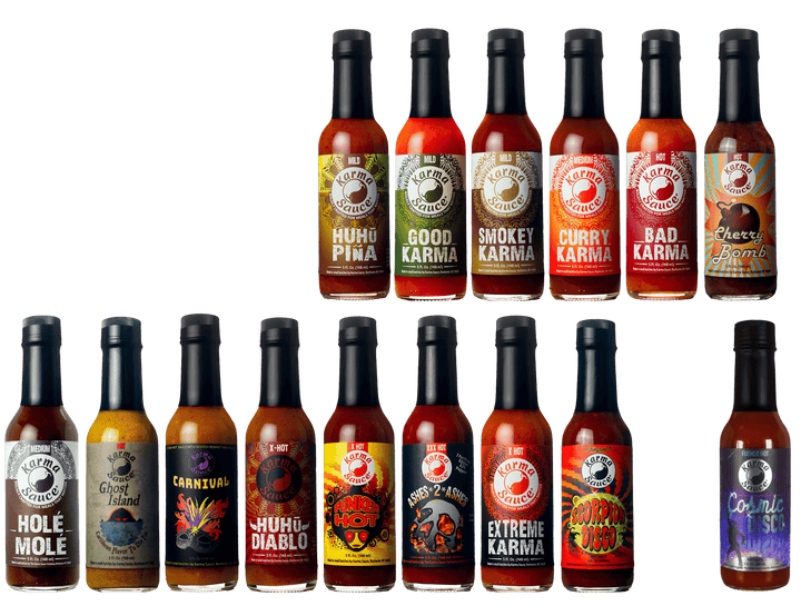 The Gauntlet hot sauce by Karma Sauce Company LLC