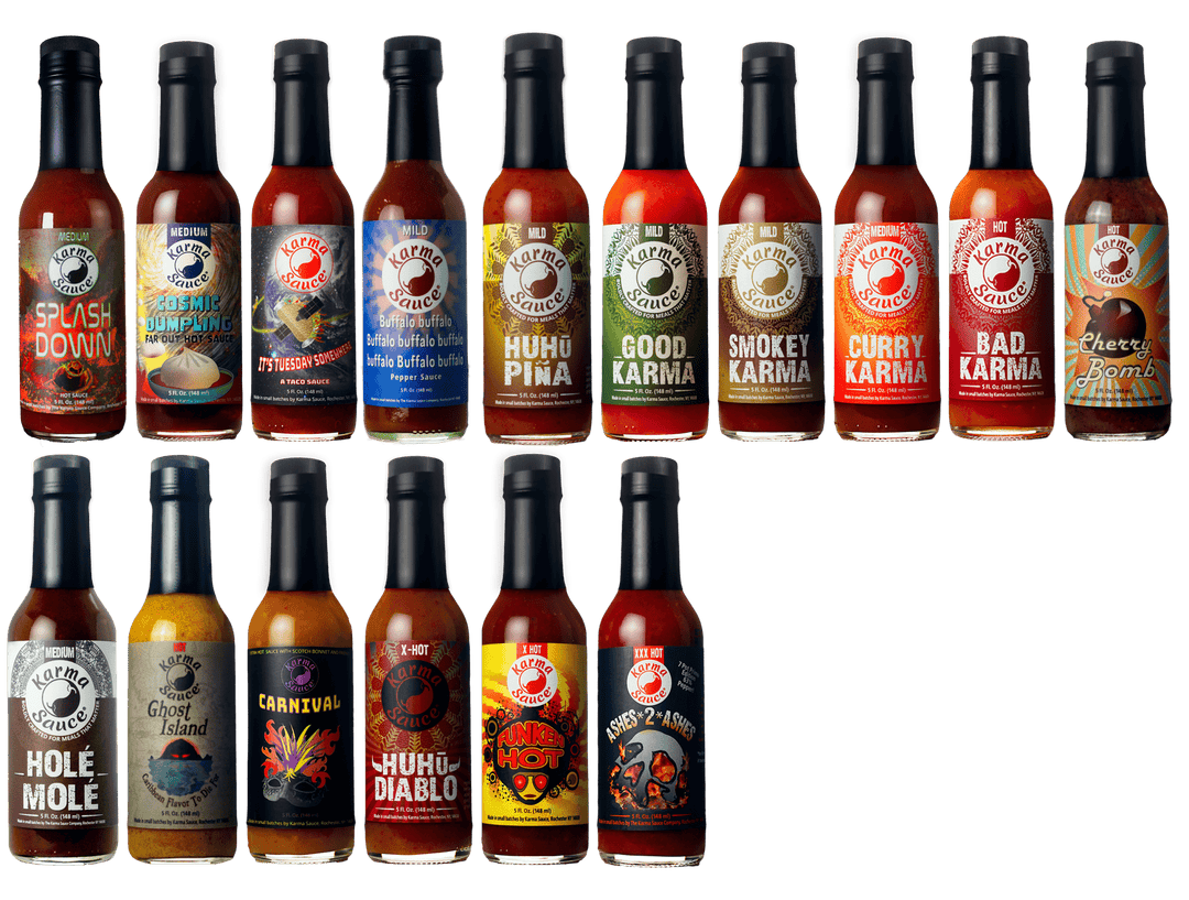The Gauntlet hot sauce by Karma Sauce Company LLC