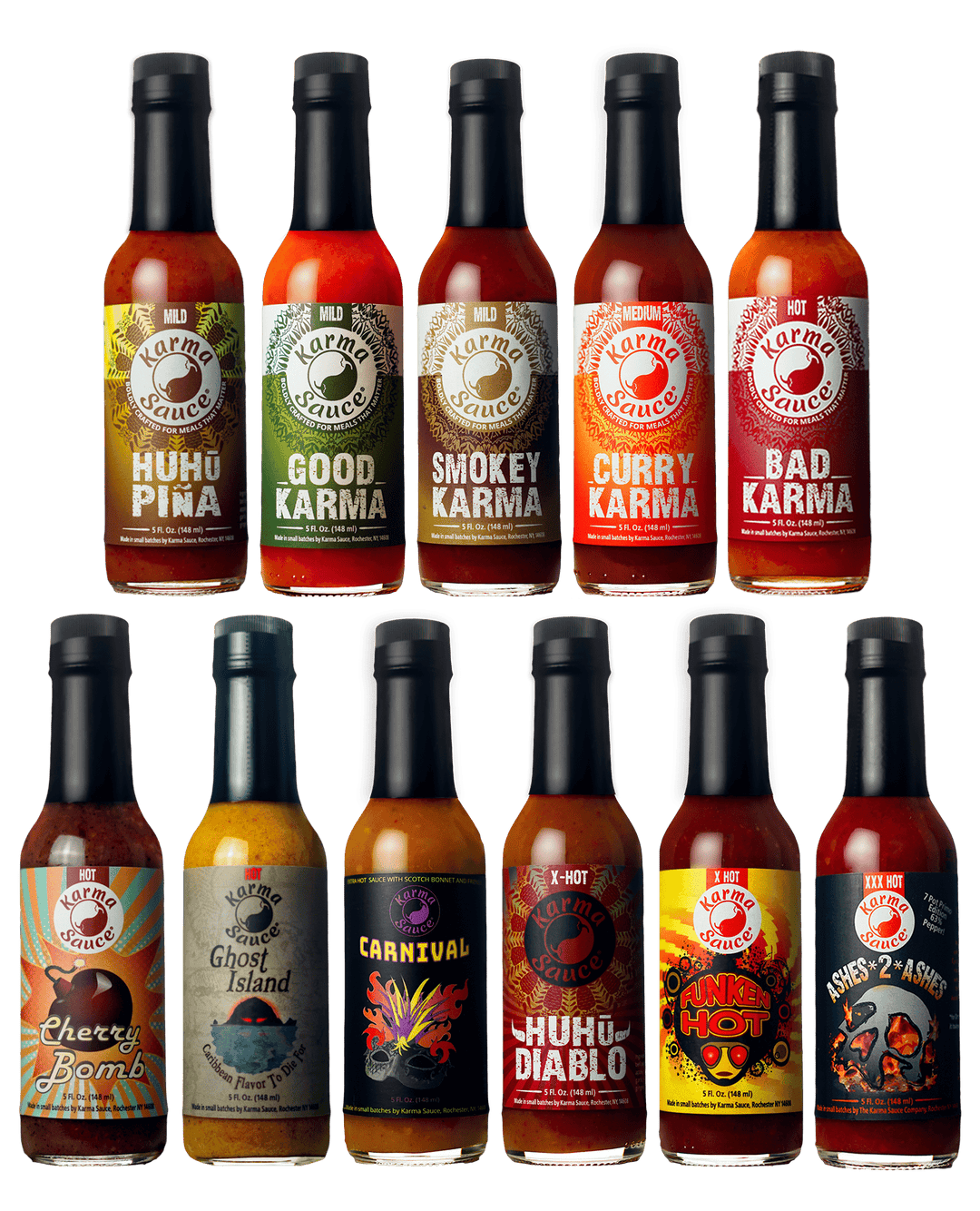 The Gauntlet hot sauce by Karma Sauce Company LLC