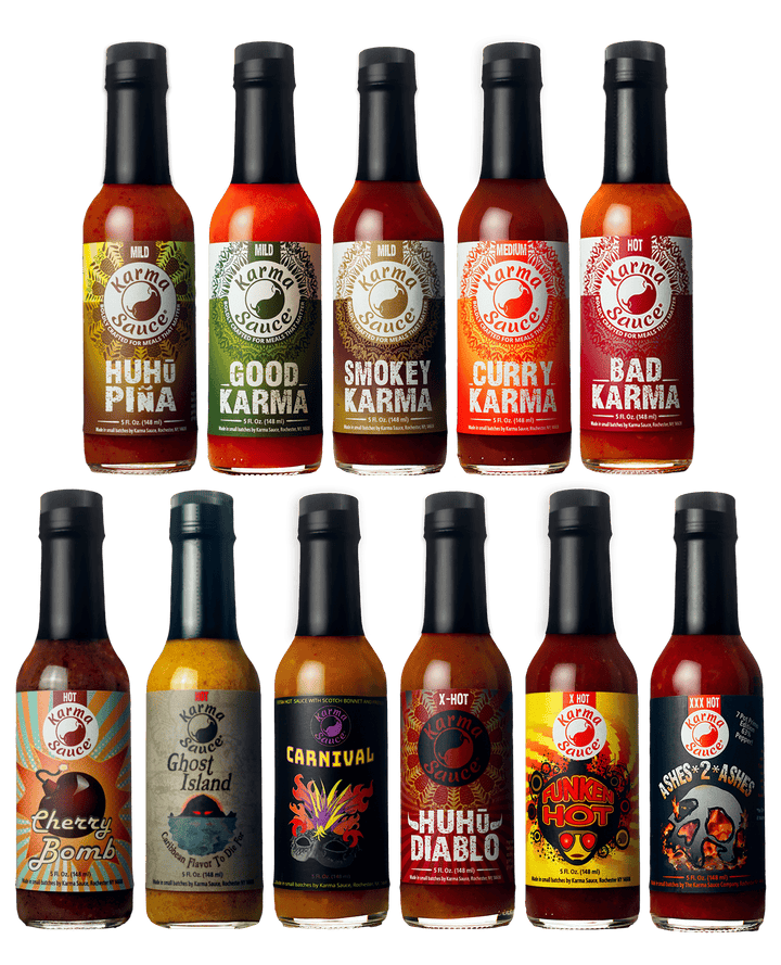 The Gauntlet hot sauce by Karma Sauce Company LLC