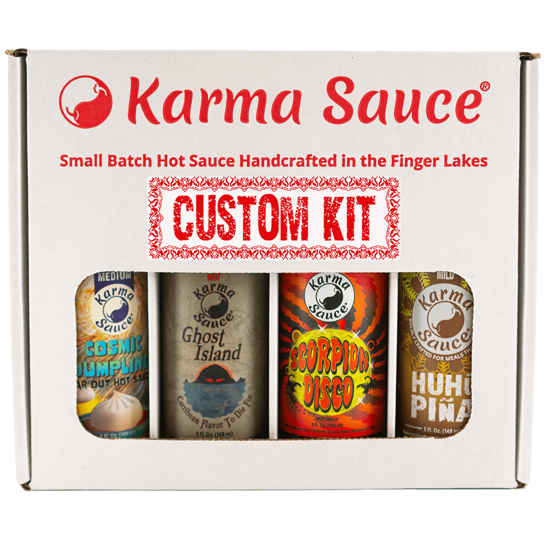 4 - Pack hot sauce by Karma Sauce Company LLC