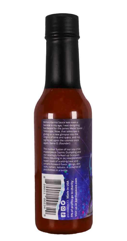 Cosmic Disco hot sauce by Karma Sauce Company LLC