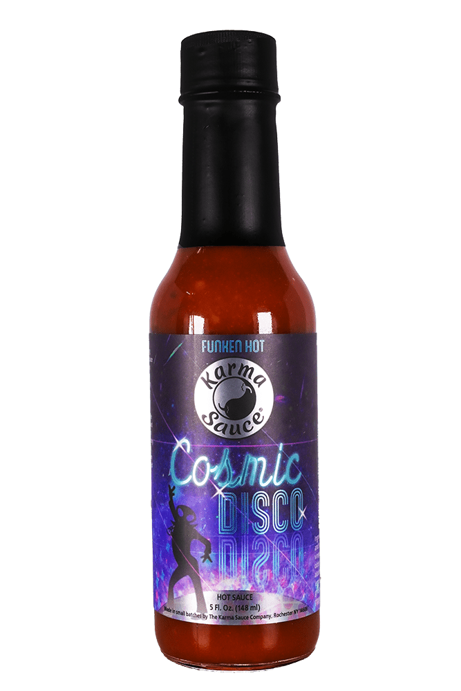 Cosmic Disco hot sauce by Karma Sauce Company LLC