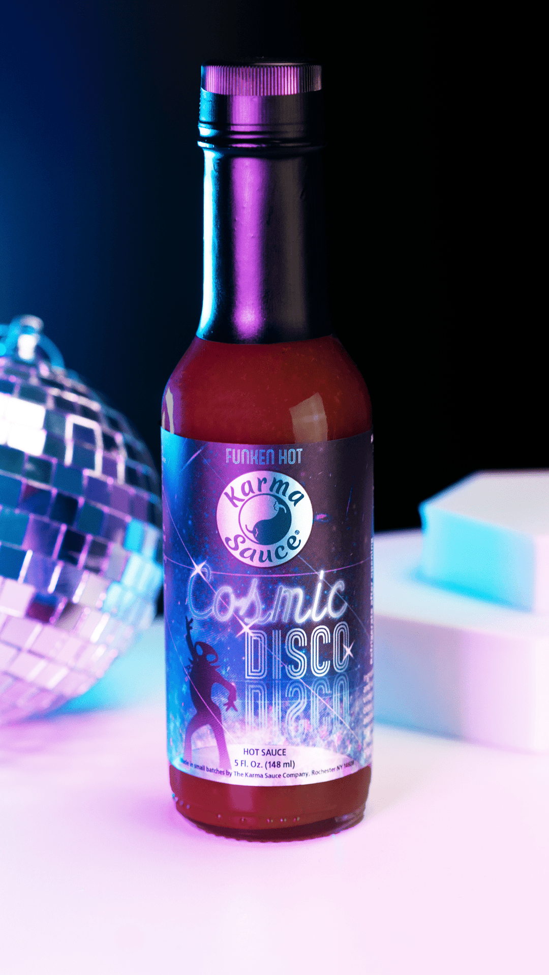 Cosmic Disco hot sauce by Karma Sauce Company LLC