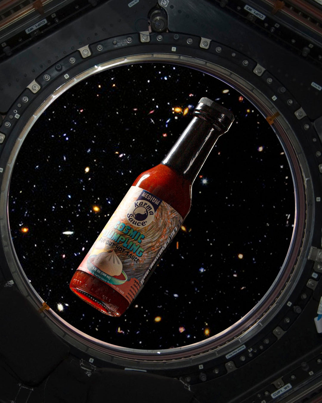 Cosmic Dumpling hot sauce by Karma Sauce Company LLC